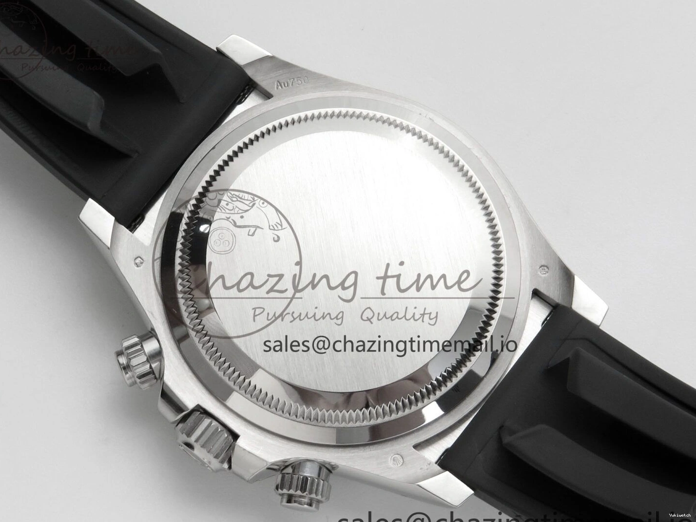 VS4131 Oysterflex Strap Gray VSF Best Black on Edition Daytona Dial V2 (Weighted) 1:1 126519 0225